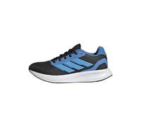 adidas Mixte Enfant RUNFALCON 5 Shoes Junior, Core Black/Lucid Aquamarine/Lucid Ray Blue, 37 1/3 EU