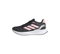 adidas Mixte Enfant RUNFALCON 5 Shoes Junior Running, Core Black/Pink/Silver Metallic