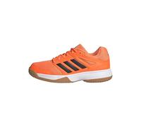 adidas Mixte Enfant Speedcourt Indoor Shoes Kids, Lucid Orange/Core Black/FTWR White, 38 EU
