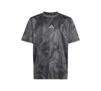 adidas Mixte Enfant Sport Icons All-Over Graphic Shirt, Grey Five/Black/Grey Three, 15-16 Years
