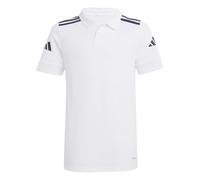 adidas Mixte Enfant SQUADRA25 Cotton Polo Kids, White/Black, 11-12 Years