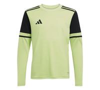 adidas Mixte Enfant SQUADRA25 Goalkeeper Jersey Long Sleeve Kids, Pulse Lime/Black, 11-12 Years