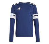 adidas Mixte Enfant SQUADRA25 Jersey Long Sleeve Kids, Team Navy Blue 2/White, 5-6 Years