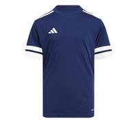 adidas Mixte Enfant SQUADRA25 Jersey Short Sleeve Kids, Team Navy Blue 2/White, 5-6 Years