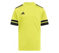 adidas Mixte Enfant SQUADRA25 Jersey Short Sleeve Kids, Team Yellow/Black, 7-8 Years