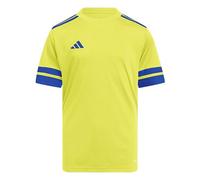 adidas Mixte Enfant SQUADRA25 Jersey Short Sleeve Kids, Team Yellow/Team Royal Blue, 15-16 Years