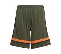Adidas Mixte Enfant SQUADRA25 Short Kids, Night Cargo/Black/Semi Impact Orange, 9-10 Years