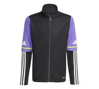 adidas Mixte Enfant SQUADRA25 Training Jacket Kids, Black/Purple Rush, 13-14 Years
