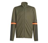 Adidas Mixte Enfant SQUADRA25 Training Jacket Kids, Night Cargo/Black/Semi Impact Orange, 9-10 Years