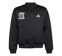 adidas Mixte enfant Stadium Satin Coat, black/Crystal Linen, 5-6 Years