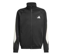 adidas Mixte Enfant Stadium Track Sweatshirt, Black/Off White, 9-10 Years