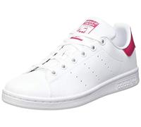 adidas Mixte enfant Stan Smith Sneaker, Cloud White Cloud White Bold Pink, 35.5 EU