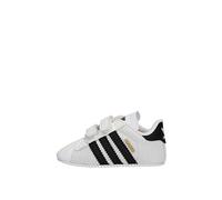 adidas Mixte enfant Superstar Crib Chaussures Premiers pas, Blanc Ftwbla Negbas 000, 18 EU
