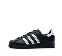 adidas Mixte enfant Superstar J Sneaker Basse, Noir de Base Blanc Blanc Noir Base, 38 EU