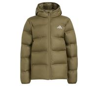 adidas Mixte enfant Synthetic Down Coat, olive strata/REFLECTIVE SILVER, 13-14 Years