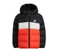 adidas Mixte enfant SYNTHETIC DOWN JACKET, Black/Grey One/Bright Red, 5-6 Years