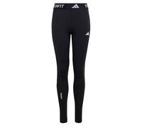 adidas Mixte enfant Techfit Long Tights Tights, black/white, 11-12 Years