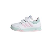 adidas Mixte Enfant Tensaur Hook and Loop Shoes, Cloud White/Clear Pink/Semi Flash Aqua, 35 EU