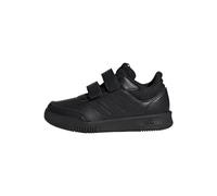adidas Mixte enfant Tensaur Hook and Loop Shoes, Core Black / Core Black, 35 1/2 EU