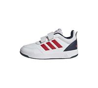 adidas Mixte Enfant Tensaur Sport 3.0 Hook and Loop Kids Shoes, FTWR White/Collegiate Red/Collegiate Navy, 32 EU
