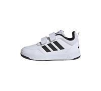 Adidas Chaussures enfant mixte TENSAUR Sport 3.0 – Fermeture scratch – Blanc/Noir – Taille 31 EU