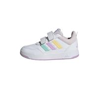 adidas Mixte Enfant TENSAUR Sport 3.0 Hook and Loop Shoes Kids, FTWR White/Bliss Lilac/Clear Pink, 28 EU