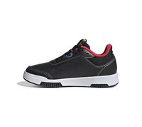 adidas Tensaur Sport Training Lace Shoes Chaussures de Course, Core Black/Iron met./Lucid Red, 31 EU