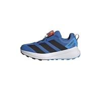 adidas Mixte Enfant Terrex Agravic BOA Trail Running Shoes Kids, Semi Impact Orange/Ray Blue/Core Black, 39 1/3 EU