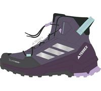 adidas Mixte Enfant Terrex AX4R Mid Climawarm+ Hiking Shoes Kids Chaussures de randonnée, preloved Violet/Matte Silver/Semi Flash Aqua, 35 1/2 EU