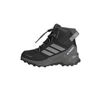 adidas Mixte Enfant Terrex AX4R Mid Climawarm+ Hiking Shoes Kids Chaussures de randonnée, Core Black/Matte Silver/Grey Six, 35 1/2 EU