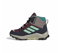 adidas Mixte Enfant Terrex Ax4R Mid Rain.Rdy Hiking Shoes, Maroon/Pulse Mint/Chalky Brown, 30 1/2 EU