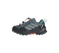 adidas Mixte Enfant Terrex Ax4s Speed Lacing Hiking Shoes Chaussures de randonnée, Preloved Teal Matte Silver Semi Impact Orange, 5.5 UK Child