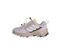 adidas Mixte Enfant Terrex AX4S Speed Lacing Hiking Shoes Kids, Ice Purple/Off White/Ice Tangerine, 30 EU