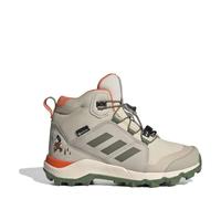 adidas Mixte Enfant Terrex Disney Mid Gore-TEX Hiking Shoes, Wonder Beige/Olive strata/Impact Orange, 30 1/2 EU