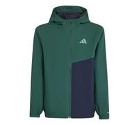 adidas Mixte enfant Terrex Kids Multi 2 Layer Climaproof Rain Coat, collegiate green, 13-14 Years