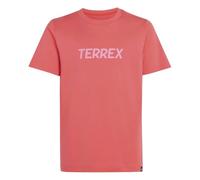 adidas Mixte Enfant Terrex Kids Multi Logo Shirt, Pure Turbo, 7-8 Years