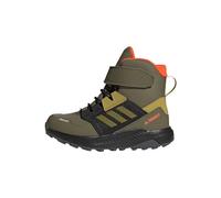 adidas Mixte Enfant Terrex Trailmaker High Cold.RDY Hiking Shoes, Focus Olive/Pulse Olive/Orange, 38 2/3 EU