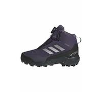 adidas Mixte Enfant Terrex Winter Mid Boa Rain.rdy Hiking Shoes Chaussures de randonnée, Aurora Plum Matte Silver Core Black, 4 UK Child