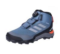 adidas Mixte Enfant Terrex Winter Mid BOA Rain.RDY Hiking Shoes, Wonder Steel/Grey/Semi Impact Orange, 28 1/2 EU