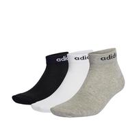 ADIDAS SPORTSWEAR Chaussettes de sport 'Think Linear' gris / noir / blanc, Taille 35-36