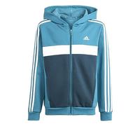 adidas Mixte enfant Tiberio 3-Stripes Colorblock Fleece Track Suit Kids, Arctic Fusion/White/Arctic Night, 13-14 Years
