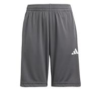 adidas Mixte Enfant Train Essentials 3-Stripes Short, Grey Five/White, 5-6 Years