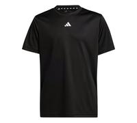 adidas Mixte Enfant Train Essentials Logo Regular Fit Junior Shirt, Black/White, 9-10 Years