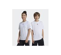 adidas Mixte Enfant Train Essentials Logo Regular Fit T-Shirt Junior, White/Black, 11-12 Years