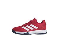 adidas Mixte Enfant Ubersonic Kids Tennis Shoes, Pure Ruby/FTWR White/Dark Blue, 38 2/3 EU