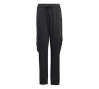 adidas Mixte Enfant Utility Pack Fleece Cargo Junior Pants, Black/Black, 13-14 Years