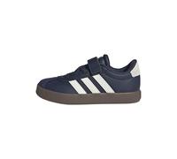 adidas Mixte Enfant VL Court 3.0 Hook and Loop Kids Shoes, Night Indigo/Core White/GUM5, 31 EU