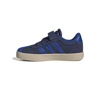 Adidas Mixte Enfant VL Court 3.0 Hook and Loop Shoes Kids, Dark Blue/Team Royal Blue/Wonder Beige, 35 EU