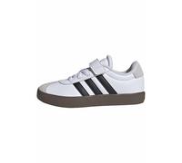Adidas Mixte Enfant VL Court 3.0 Hook and Loop Shoes Kids, FTWR White/Core Black/Grey One, 28 EU