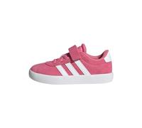 Adidas Mixte Enfant VL Court 3.0 Hook and Loop Shoes Kids, Pink Fusion/Cloud White/Grey Four, 35 EU